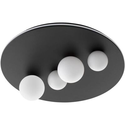 Nova Luce, Wandleuchte + Deckenleuchte, VELNA LED Deckenleuchte Schwarz 63W Warmweiss 17,5x62,2cm dimmbar 9061432 (2720 lm) Nova Luce, Wandleuchte + Deckenleuchte, VELNA LED Deckenleuchte Schwarz 63W Warmweiss 17,5x62,2cm dimmbar 9061432 (2720 lm)