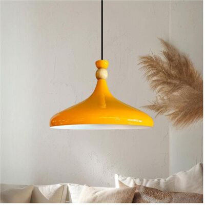 Bamyum, Pendelleuchte, Champion Pendelleuchte Holz Gelb (E27) Bamyum, Pendelleuchte, Champion Pendelleuchte Holz Gelb (E27)