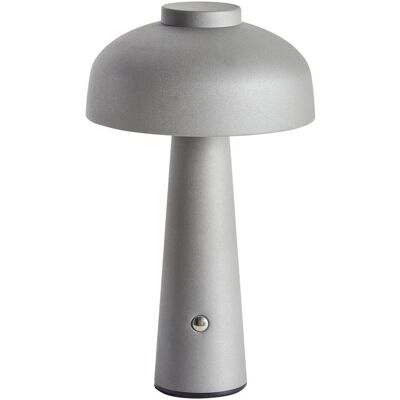 Beliani Agusan Moderne Graue Kabellose LED-Pilzlampe Beliani Agusan Moderne Graue Kabellose LED-Pilzlampe