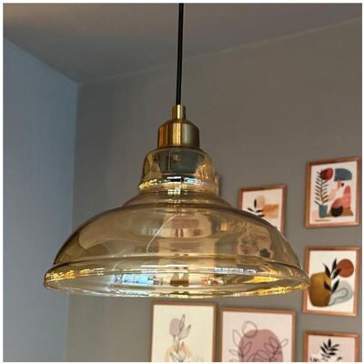 Bamyum, Pendelleuchte, Vishi Pendelleuchte Glas (E27) Bamyum, Pendelleuchte, Vishi Pendelleuchte Glas (E27)