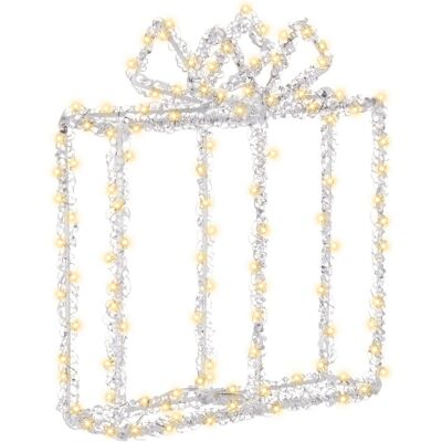 Beliani Kemi Weiße LED Weihnachtsdeko - Innen/Außen Beliani Kemi Weiße LED Weihnachtsdeko - Innen/Außen