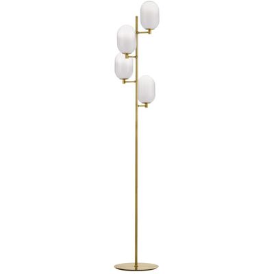 Nova Luce, Stehlampe, BALOR Stehlampe G9 4-fach Gold 28x52,8x165cm 9009248 (G9) Nova Luce, Stehlampe, BALOR Stehlampe G9 4-fach Gold 28x52,8x165cm 9009248 (G9)