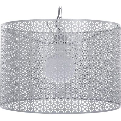 Beliani Pendelleuchte MEZEN - Grau Modernes Metalldesign Beliani Pendelleuchte MEZEN - Grau Modernes Metalldesign