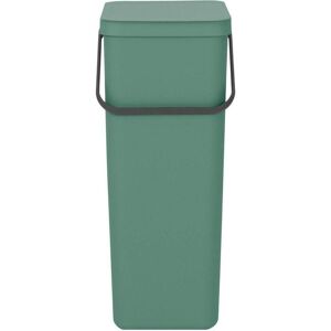 Brabantia Recyclingeimer Sort & Go, Abfalleimer, Grün Brabantia Recyclingeimer Sort & Go, Abfalleimer, Grün
