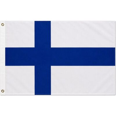 trends4cents, Fahne, Flagge Finnland 90 x 150 cm Fahne mit 2 Ösen 100g/m² Stoffgewicht Hissflagge für Mast (90 x 150 cm) trends4cents, Fahne, Flagge Finnland 90 x 150 cm Fahne mit 2 Ösen 100g/m² Stoffgewicht Hissflagge für Mast (90 x 150 cm)
