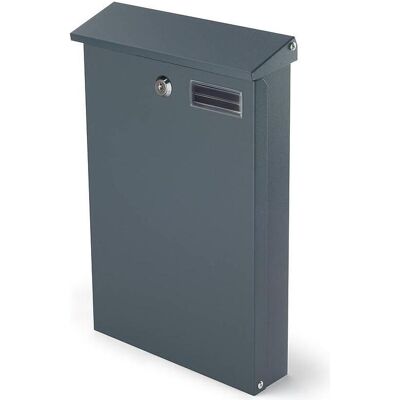 SafePost, Briefkasten, 951 Briefkasten anthrazit RAL7016 matt SafePost, Briefkasten, 951 Briefkasten anthrazit RAL7016 matt