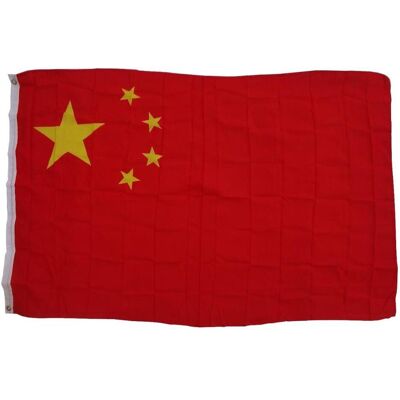 trends4cents, Fahne, Flagge China 90 x 150 cm Fahne mit 2 Ösen 100g/m² Stoffgewicht Hissflagge zum Hissen (90 x 150 cm) trends4cents, Fahne, Flagge China 90 x 150 cm Fahne mit 2 Ösen 100g/m² Stoffgewicht Hissflagge zum Hissen (90 x 150 cm)