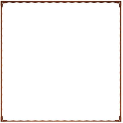 vidaXL Rasenkante, Raseneinfassung 4 Stk. 100 x 100 x 20 cm Stahl Rostig (100 cm) vidaXL Rasenkante, Raseneinfassung 4 Stk. 100 x 100 x 20 cm Stahl Rostig (100 cm)