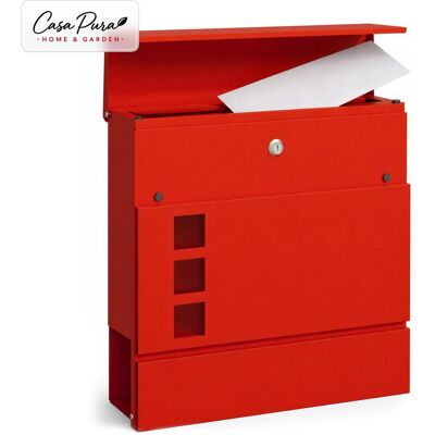 Casa Pura, Briefkasten, Briefkasten Adrien (10.50 x 37 x 37 cm) Casa Pura, Briefkasten, Briefkasten Adrien (10.50 x 37 x 37 cm)