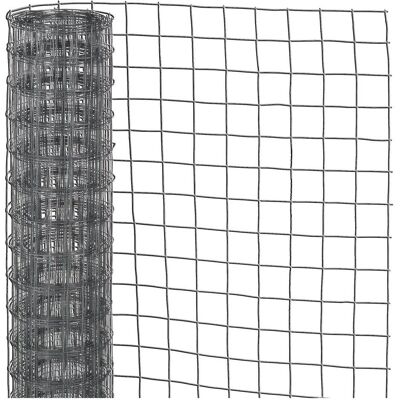 Nature, Gartenzaun, - Verzinkt staal gaas - 3 x 1m - Grijs - 6,4mm mazen Nature, Gartenzaun, - Verzinkt staal gaas - 3 x 1m - Grijs - 6,4mm mazen