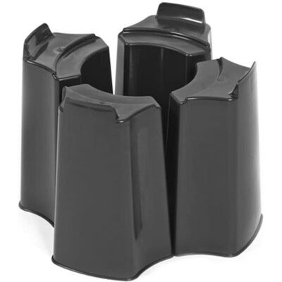 VidaXL - 6070419 - Schwarz - 31 cm - Stand VidaXL - 6070419 - Schwarz - 31 cm - Stand