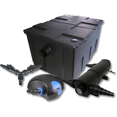 SunSun, Brunnen + Gartenteich, TeichFilter Set für 60000l mit 18W Teichklärer und 100W ECO Pumpe SunSun, Brunnen + Gartenteich, TeichFilter Set für 60000l mit 18W Teichklärer und 100W ECO Pumpe