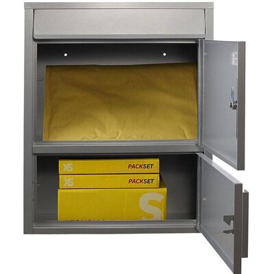SafePost, Briefkasten, 921 TIAMAT Paketbriefkasten sil. + 4 Schl SafePost, Briefkasten, 921 TIAMAT Paketbriefkasten sil. + 4 Schl