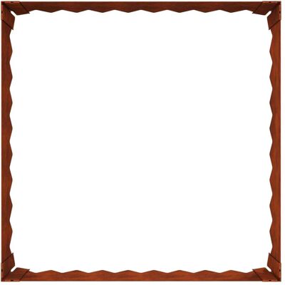 vidaXL Rasenkante, Raseneinfassung 4 Stk. 60 x 60 x 20 cm Stahl Rostig (60 cm) vidaXL Rasenkante, Raseneinfassung 4 Stk. 60 x 60 x 20 cm Stahl Rostig (60 cm)