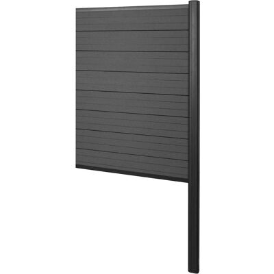 MCW, Sichtschutz, Savoie-Alu (180 cm) MCW, Sichtschutz, Savoie-Alu (180 cm)