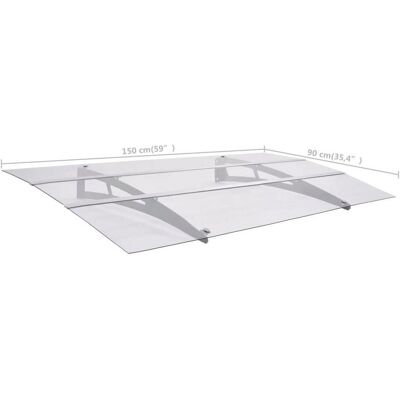 vidaXL Überdachung + Carport, Marcus vidaXL Überdachung + Carport, Marcus