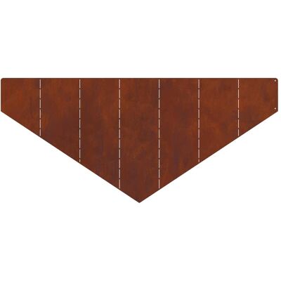 vidaXL Rasenkante, Raseneinfassung 4 Stk. 100 x 45 cm Stahl Rostig (100 cm) vidaXL Rasenkante, Raseneinfassung 4 Stk. 100 x 45 cm Stahl Rostig (100 cm)