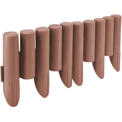 Awtools, Rasenkante, PALISADA OGRODOWA 8el. 2,3 mb BRĄZ (230 cm) Awtools, Rasenkante, PALISADA OGRODOWA 8el. 2,3 mb BRĄZ (230 cm)