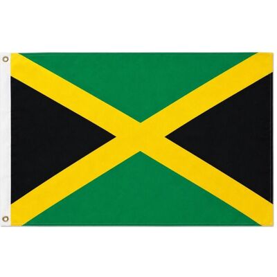 trends4cents, Fahne, Flagge Jamaika 90 x 150 cm Fahne mit 2 Ösen 100g/m² Stoffgewicht Hissflagge für Mast (90 x 150 cm) trends4cents, Fahne, Flagge Jamaika 90 x 150 cm Fahne mit 2 Ösen 100g/m² Stoffgewicht Hissflagge für Mast (90 x 150 cm)
