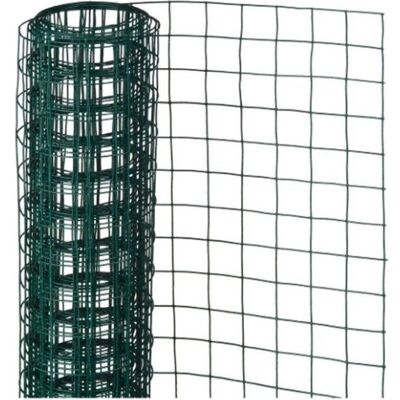 Nature, Gartenzaun, Quadratisches Drahtgeflecht – NATUR – 1 x 3 m – 19 mm dick – Grün Nature, Gartenzaun, Quadratisches Drahtgeflecht – NATUR – 1 x 3 m – 19 mm dick – Grün