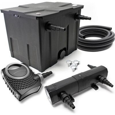 SunSun, Brunnen + Gartenteich, CBF-350 CUV-236 36W SET NEO6000 Pumpe Schlauch Teichfilterset SunSun, Brunnen + Gartenteich, CBF-350 CUV-236 36W SET NEO6000 Pumpe Schlauch Teichfilterset