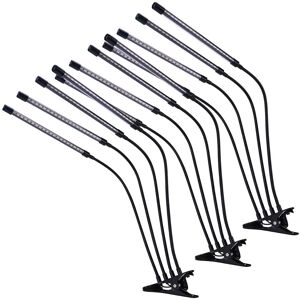 Casativo, Pflanzenlampe, 3er-Set Vollspektrum LED-Pflannlampe mit 4 Schwanenhälse, Dimmbar & Timerfunktion (LED) Casativo, Pflanzenlampe, 3er-Set Vollspektrum LED-Pflannlampe mit 4 Schwanenhälse, Dimmbar & Timerfunktion (LED)