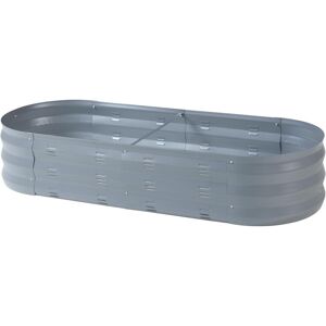 casa.pro Hochbeet - 129x50x25 cm - Anthrazit casa.pro Hochbeet - 129x50x25 cm - Anthrazit