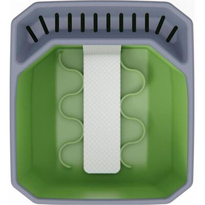 Gusta Garden, Blumentopf, HERBS BUDDY Kräutertopf 3er Set Grün (16 x 14.30 x 13.60 cm) Gusta Garden, Blumentopf, HERBS BUDDY Kräutertopf 3er Set Grün (16 x 14.30 x 13.60 cm)