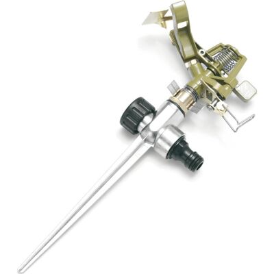 Rehau - Premium Impulsregner Zink/Messing - Durchmesser bis 26 m - 360° - sprinkler Rehau - Premium Impulsregner Zink/Messing - Durchmesser bis 26 m - 360° - sprinkler