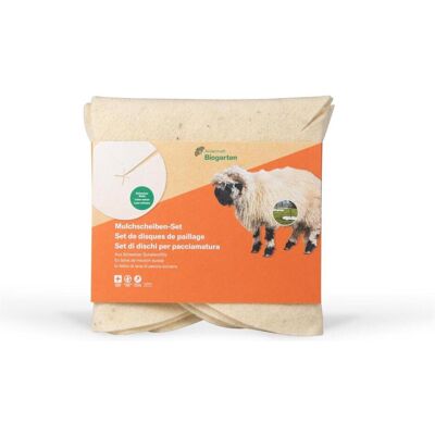 Andermatt Biogarten, Tiervertreiber, Mulchscheiben Set Ø 60 cm weiss 3 Stück (2400 ml) Andermatt Biogarten, Tiervertreiber, Mulchscheiben Set Ø 60 cm weiss 3 Stück (2400 ml)
