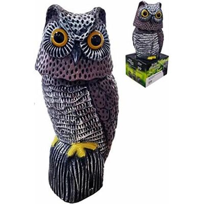 EDM, Tiervertreiber, Fliegenvertreiber 06075 Polypropylen Ø 19 x 40 cm Vögel Eule EDM, Tiervertreiber, Fliegenvertreiber 06075 Polypropylen Ø 19 x 40 cm Vögel Eule
