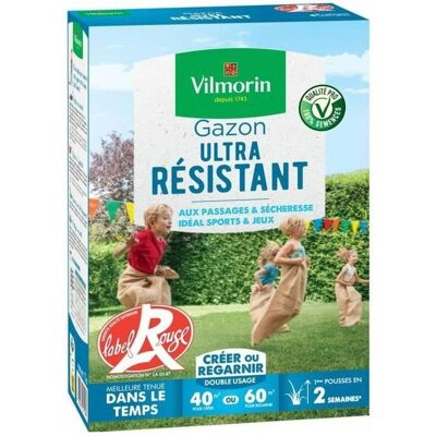 Vilmorin Ultra resistenter Rasen - Grass Seed Vilmorin Ultra resistenter Rasen - Grass Seed