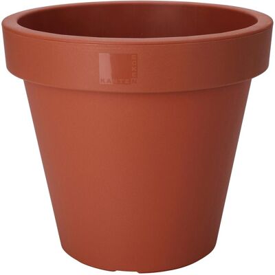 ProGarden, Blumentopf, Blumentopf rund, terracotta, Pflanztopf aus 100% recyclebarem Kunststoff, Ø 30 cm, 2er-Set (30 x 26 cm) ProGarden, Blumentopf, Blumentopf rund, terracotta, Pflanztopf aus 100% recyclebarem Kunststoff, Ø 30 cm, 2er-Set (30 x 26 cm)