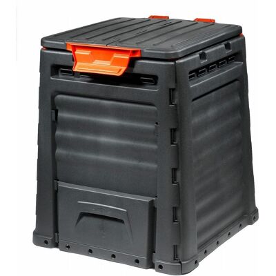MGA, Komposter + Gartensack, Allibert by Keter Komposter Eco Composter, schwarz, 320L, Kunststoff (320 l) MGA, Komposter + Gartensack, Allibert by Keter Komposter Eco Composter, schwarz, 320L, Kunststoff (320 l)