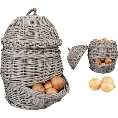 Esschert Design, Blumentopf Zubehör, Zwiebelkorb grau Esschert Design, Blumentopf Zubehör, Zwiebelkorb grau