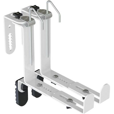 Geli, Blumentopf Zubehör, Blumenkastenhalter TYP U BOX weiss Geli, Blumentopf Zubehör, Blumenkastenhalter TYP U BOX weiss