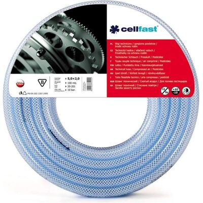 Cellfast - Resistenti Chimici Leggeri - 50m 10x2.5mm - Flexible hose Cellfast - Resistenti Chimici Leggeri - 50m 10x2.5mm - Flexible hose