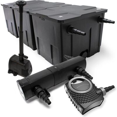 SunSun Teichfilter-Set - 90.000L - UV-Klarifikator, Pumpe, Springbrunnen SunSun Teichfilter-Set - 90.000L - UV-Klarifikator, Pumpe, Springbrunnen