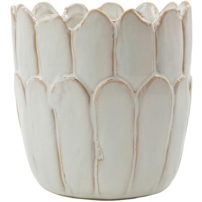 House Doctor, Blumentopf, Planter, HDEzra, Off-white (14 x 15 cm) House Doctor, Blumentopf, Planter, HDEzra, Off-white (14 x 15 cm)
