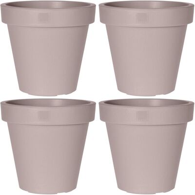ProGarden, Blumentopf, Blumentopf rund, Pflanztopf aus 100% recyclebarem Kunststoff, Ø 30 cm, 4er-Set (30 x 26 cm) ProGarden, Blumentopf, Blumentopf rund, Pflanztopf aus 100% recyclebarem Kunststoff, Ø 30 cm, 4er-Set (30 x 26 cm)