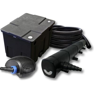 SunSun, Brunnen + Gartenteich, Filter Set 12000l Teich mit 72W Teichklärer CTF ECO Pumpe mit 20W 25m Schlauch SunSun, Brunnen + Gartenteich, Filter Set 12000l Teich mit 72W Teichklärer CTF ECO Pumpe mit 20W 25m Schlauch
