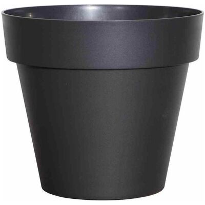 Euro3plast - Mitu - Anthrazit - Ø30x27 cm - Planter Euro3plast - Mitu - Anthrazit - Ø30x27 cm - Planter