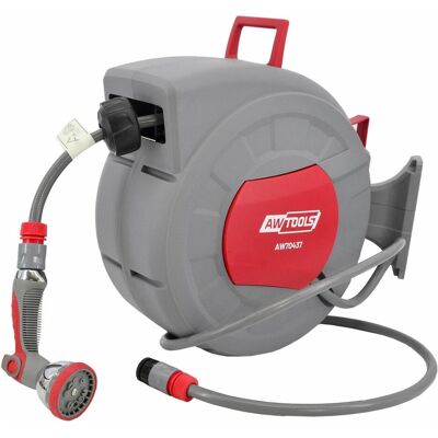 Awtools, Gartenschlauch, Gartenschlauch auf einer Schlauchtrommel (15 m, 12.70 mm) Awtools, Gartenschlauch, Gartenschlauch auf einer Schlauchtrommel (15 m, 12.70 mm)