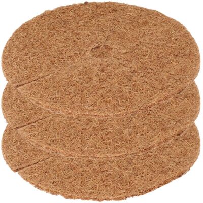 ProGarden, Pflanzen Winterschutz + Gartenvlies, Frostschutz-Kokosmatten für Topfpflanzen, rund, Ø 25 cm, 6er-Set ProGarden, Pflanzen Winterschutz + Gartenvlies, Frostschutz-Kokosmatten für Topfpflanzen, rund, Ø 25 cm, 6er-Set