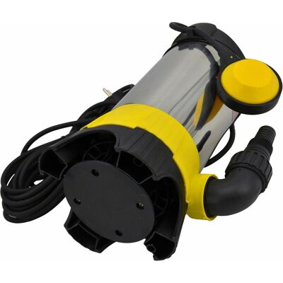 AW Tools Edelstahl-Schmutzwasserpumpe mit Schwimmer AW Tools Edelstahl-Schmutzwasserpumpe mit Schwimmer
