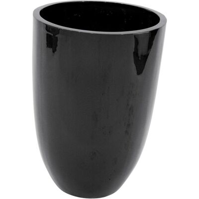 Europalms, Blumentopf, LEICHTSIN CUP-69, schwarz, glänzend Europalms, Blumentopf, LEICHTSIN CUP-69, schwarz, glänzend