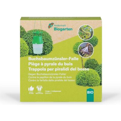 Andermatt Biogarten, Tierfalle, Buchsbaumzünsler - Falle Andermatt Biogarten, Tierfalle, Buchsbaumzünsler - Falle