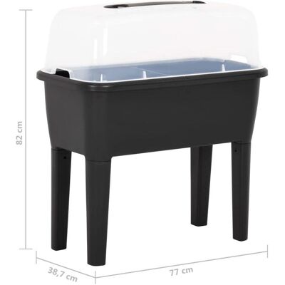 vidaXL Hochbeet 77x38,7x82 cm - Gartenschale vidaXL Hochbeet 77x38,7x82 cm - Gartenschale