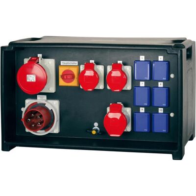 Walther - 6324501 - 63A - 6x Schuko - Steckdosenverteiler Walther - 6324501 - 63A - 6x Schuko - Steckdosenverteiler