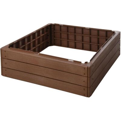 Progarden Gartenbeet - 75,6x75,6x25 cm Braun Progarden Gartenbeet - 75,6x75,6x25 cm Braun